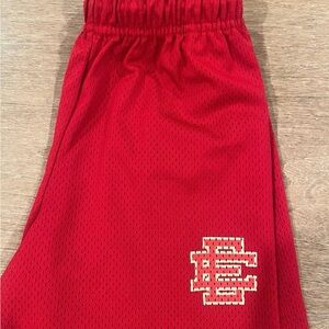 Eric Emanuel Red Athletic Shorts
